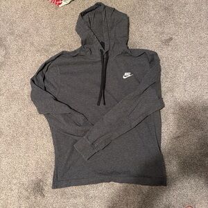 Nike Men's Charcoal Hoodie